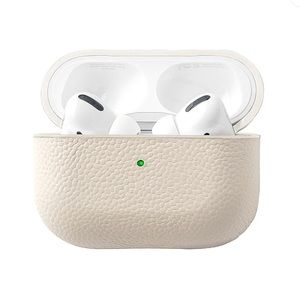Courant Leather Airpod Pro Case in Bone